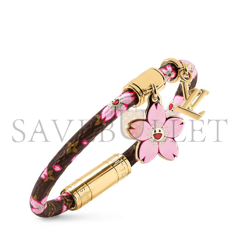 L0vis Vvtt0n MURAKAMI LV X TM CHERRY BLOSSOM BRACELET M8978F